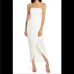 WAYF strapless Angelique dress